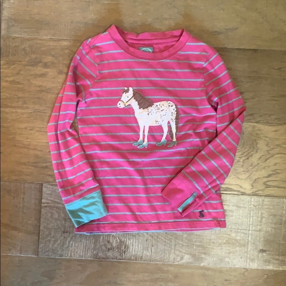 Girls size 8 Joules of England pony shirt